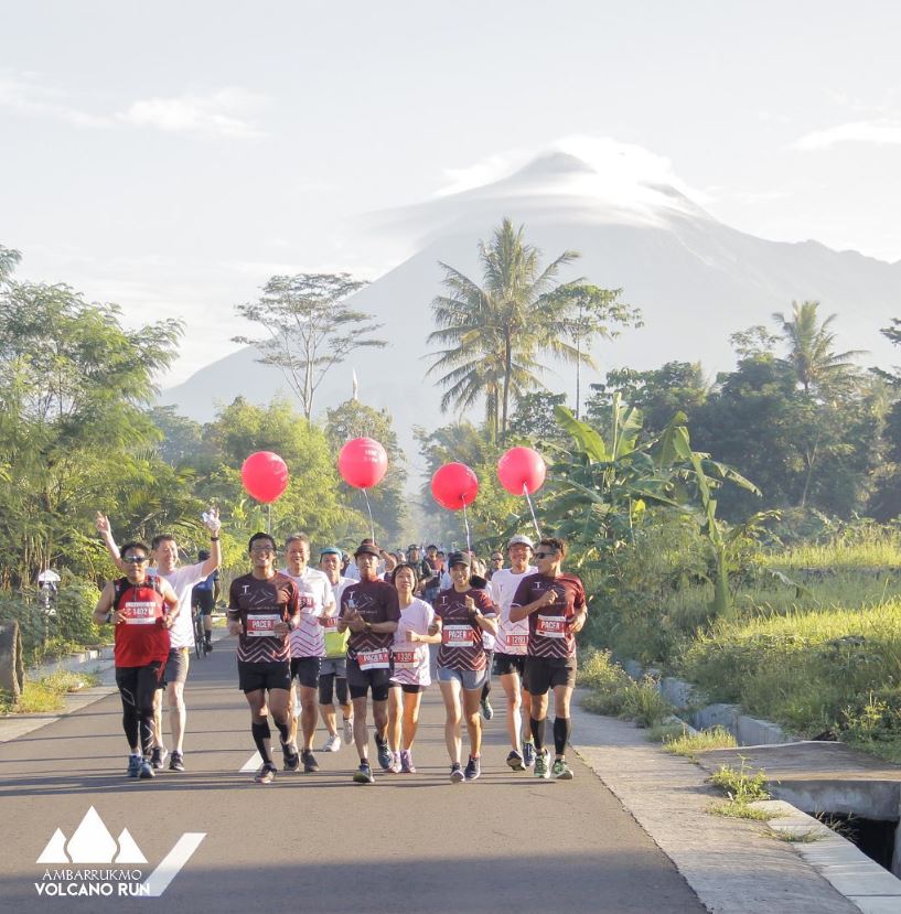 Ambarrukmo Volcano Run 2023 di Yogyakarta