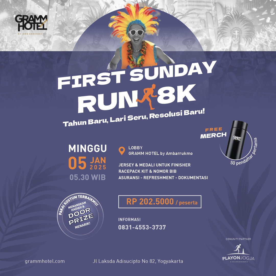 Event Lari Jogja First Sunday Run