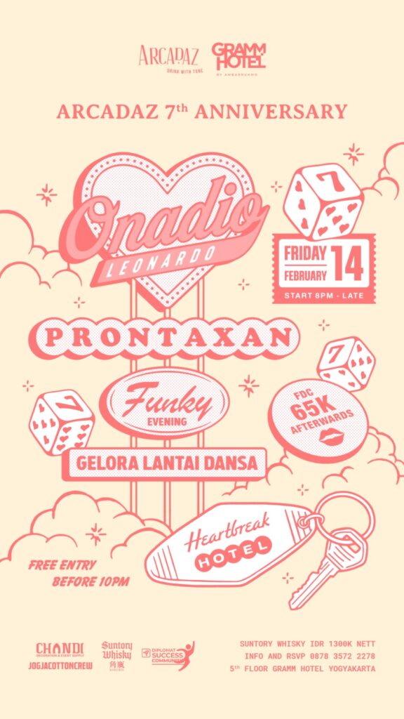 Onadio Leonardo Valentine Konser di GRAMM HOTEL by Ambarrukmo