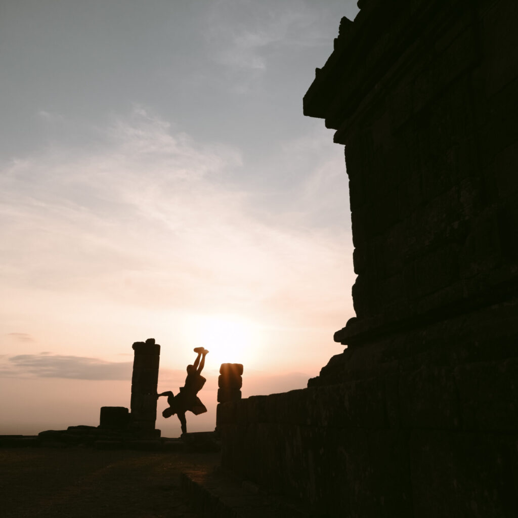 Sunset Candi Ijo