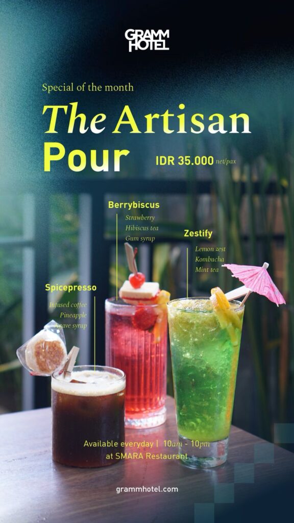 Beverage Promo GRAMM HOTEL