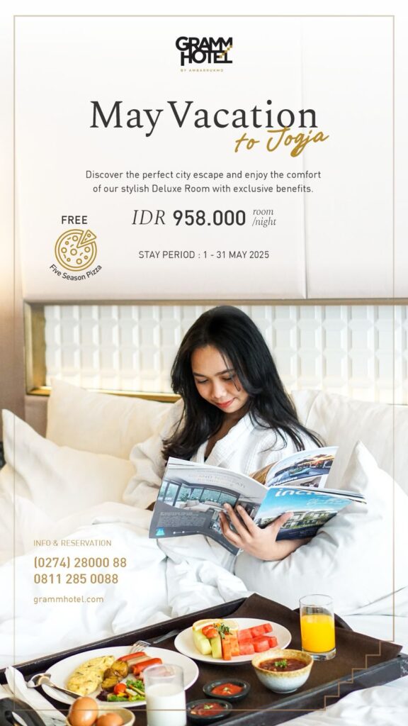 Promo kamar bulan Mei GRAMM HOTEL
