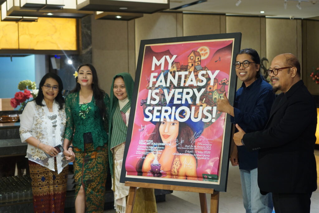 Lully Tutus Solo Art Exhibition “My Fantasy is Very Serious” di GRAMM HOTEL by Ambarrukmo