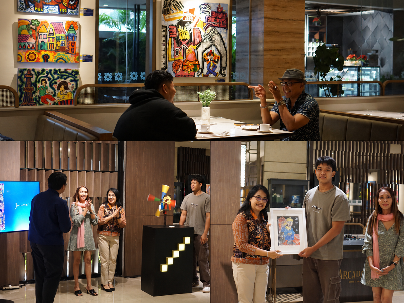 Tico Tedja "Sonder" Pameran Tunggal di GRAMM HOTEL