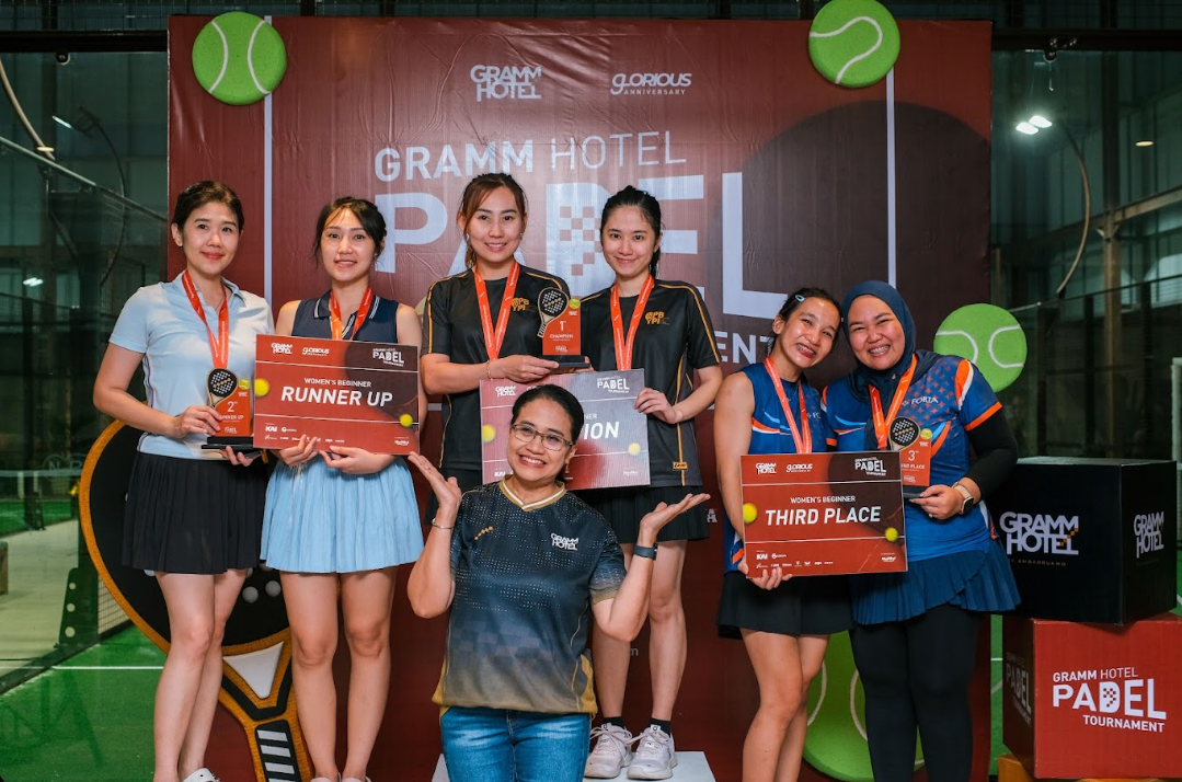 GRAMM HOTEL Tournament Padel di Yogyakarta Meriahkan Perayaan Anniversary ke-9