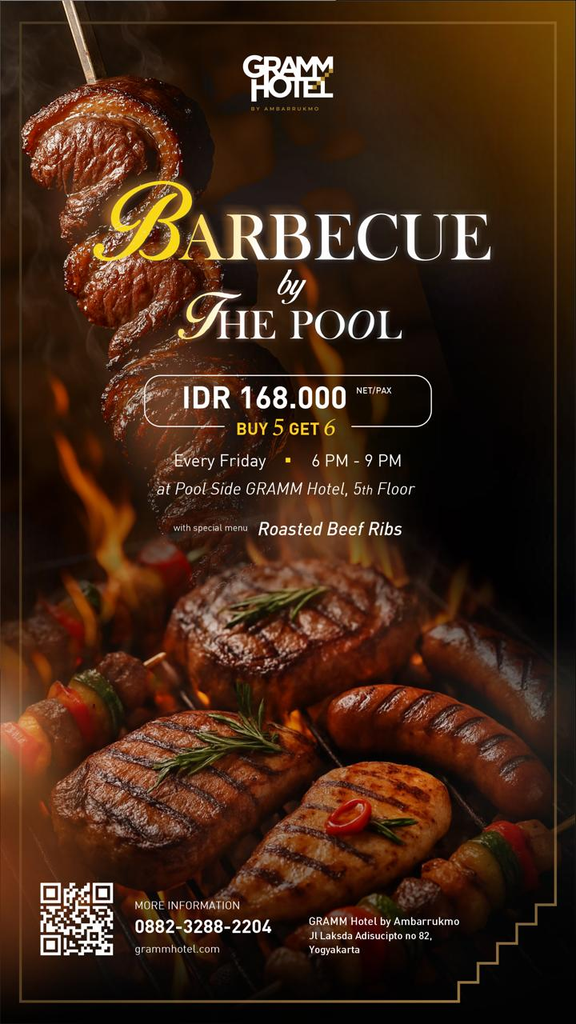 Pengen Barbecue di Jogja? All You Can Eat Mulai 100 Ribuan! 